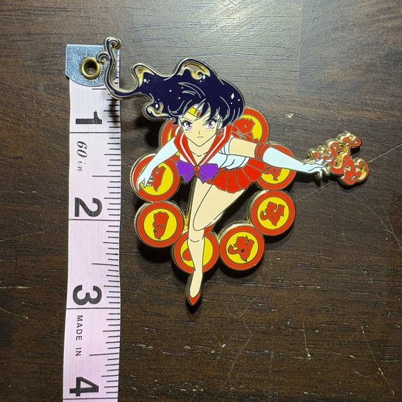 Sailor Mars Mandala Pin - Picture 2 of 4